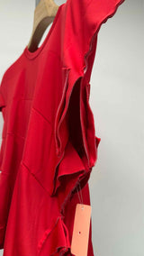Comme Des Garcons N/S Layered-stitched Top