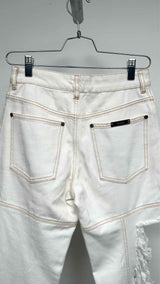 Peter Do Slim-fit Distressed Jeans