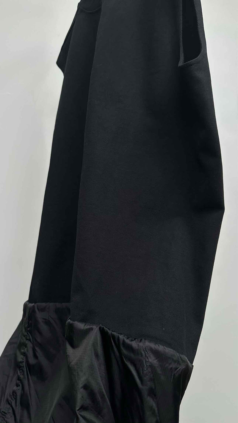 Rick Owens Oversized Double-layer Nylon Sweatshirt