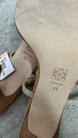 LOEWE Crystal Embellished Sandals