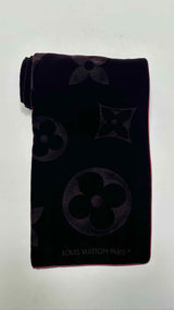 Louis Vuitton Logo Velvet Scarf
