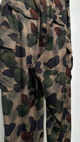 Yohji Yamamoto Pour Homme Wide Cargo Camo Pants