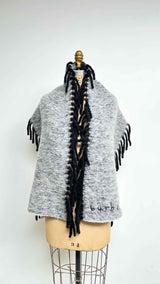 Burberry Fringe-round Happy Scarf