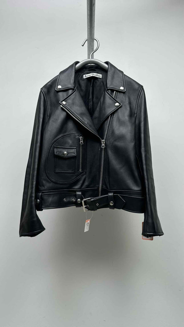 Acne Studios Leather Riders Jacket