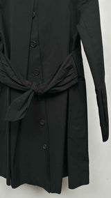 PRADA Back Buttoned Bow Trench Coat