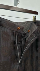 Comme Des Garcons Homme Plus Jacquard Satin Stripe Pants