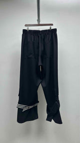 Y-3 Refined Wool Wide Cargo Pants