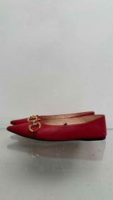 Gucci Pointy-toe Horsebit Flats