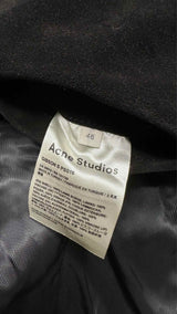 Acne Studios Leather-sleeve Suede Jacket