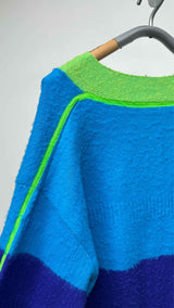 Christopher John Rogers Color-blocking Cardigan
