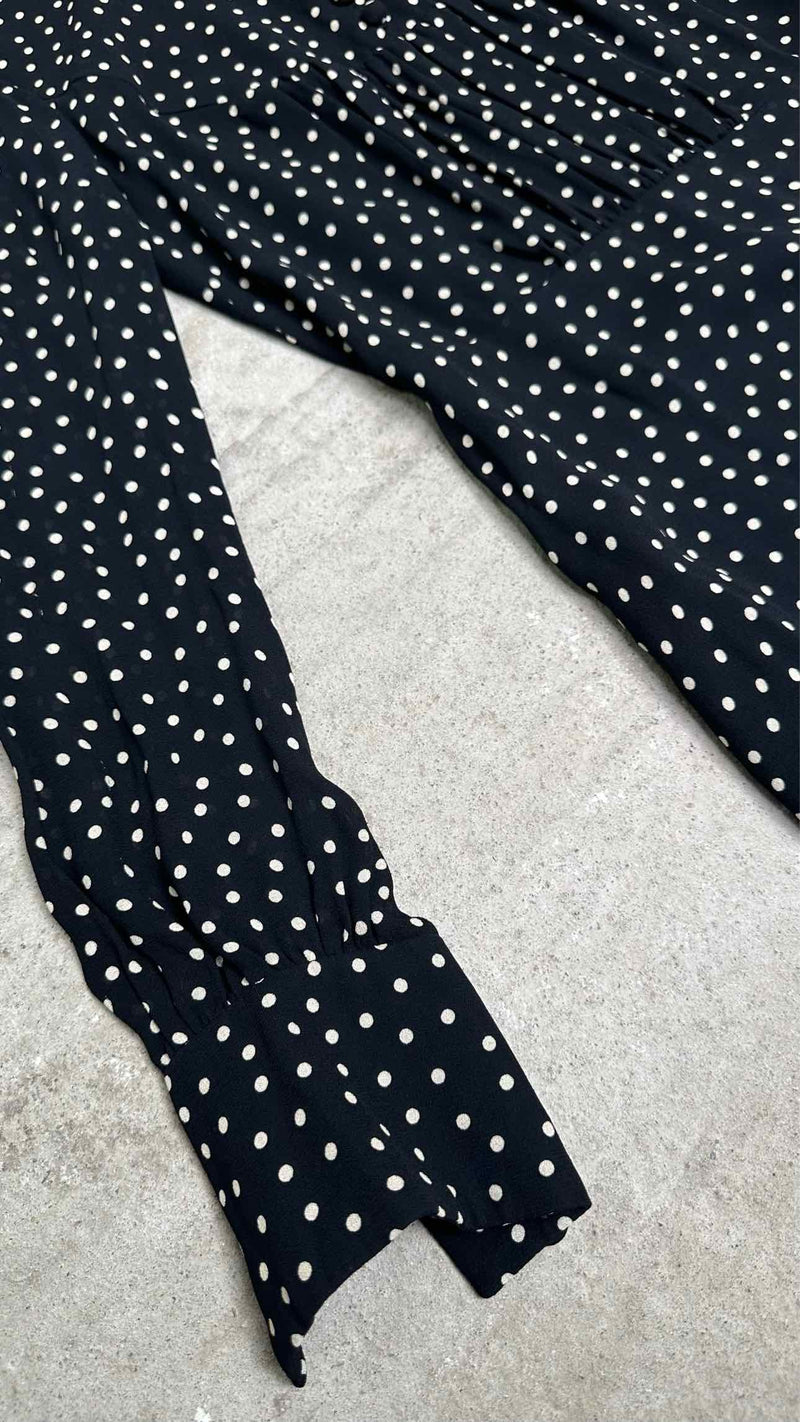 Saint Laurent Polka-dot Dress