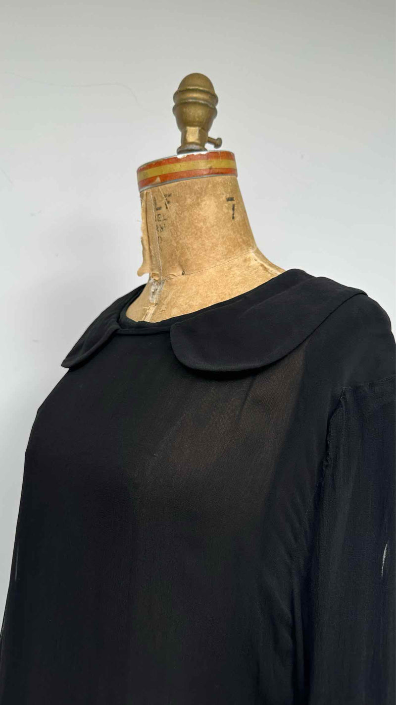 Comme Des Garçons Comme Des Garçons L/S Layered Long Dress