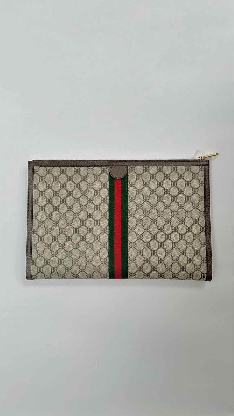 Balenciaga x Gucci Laptop Case Clutch Bag