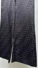 Gucci Kimono Print Silk Flare Pants
