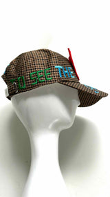 Walter Van Beirendonck Houndstooth Future Hat