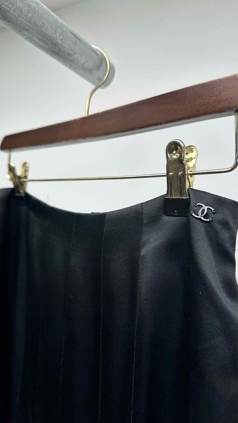 Chanel Silk Skirt