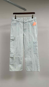 Sandy Liang Wide Cargo Jeans