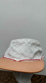 RACING ATELIER Leather-brim Check #1 Cap