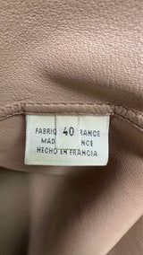 Hermes V-neck Suede Tunic