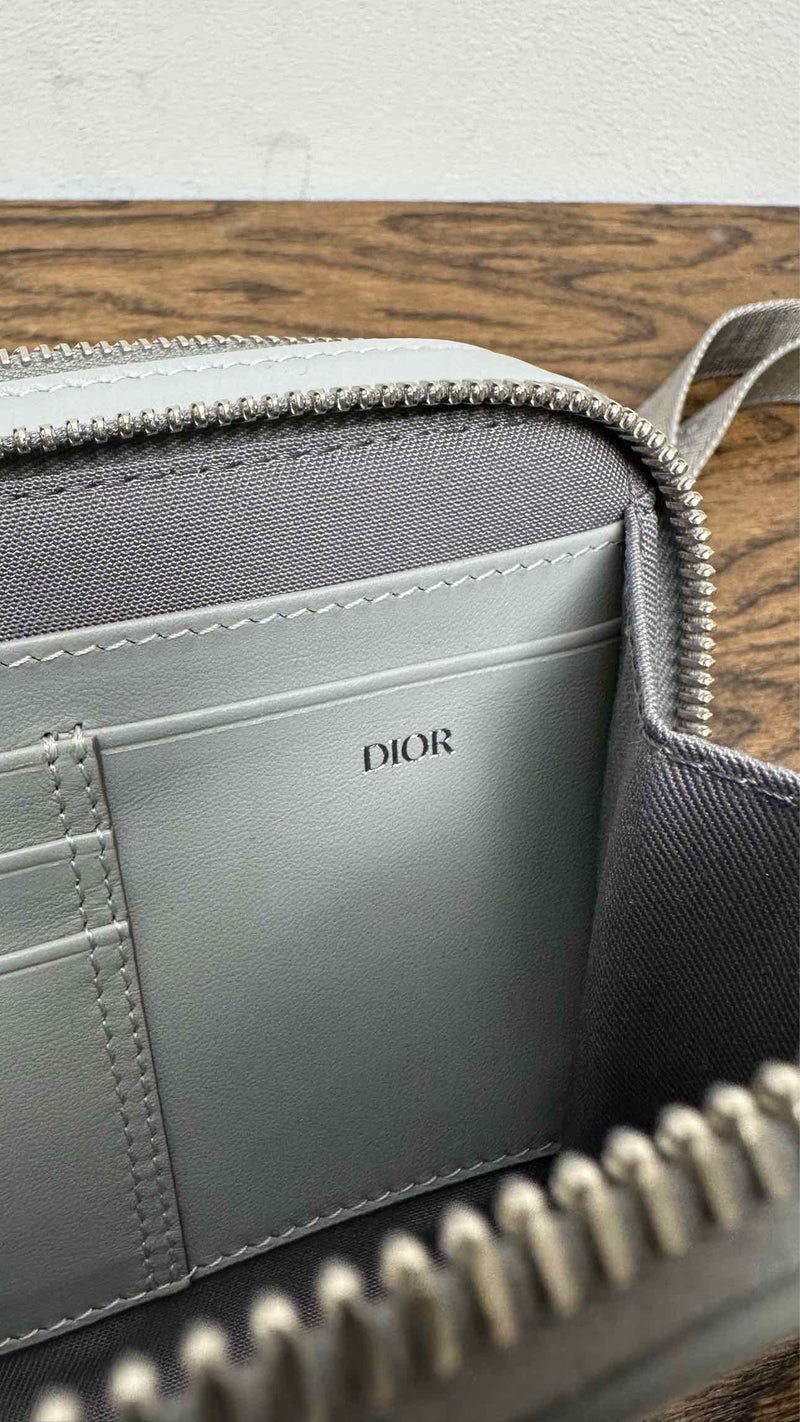Dior Coated-canvas CD Diamon Messenger Bag