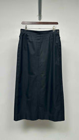 Hermes Side-zip Maxi Skirt