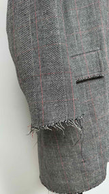 John Elliott Raw-edge Tweed Over Coat