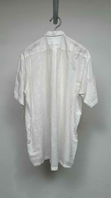 Comme Des Garcons Shirt S/S Eyelet Embroidered Shirt