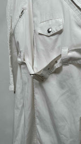 Comme Des Garcons Homme Plus Belted Zip-up Labo Coat