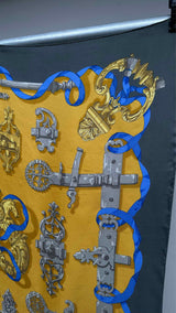 Hermes Ferronnerie Silk Scarf