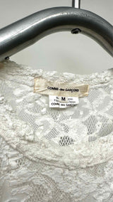 Comme Des Garçons L/S Lace Top