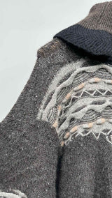 Bernhard Willhelm Cape-knit High-neck Cape