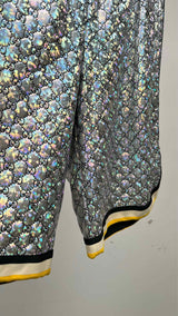 Gucci Laminated Sparkling GG Jersey Shorts