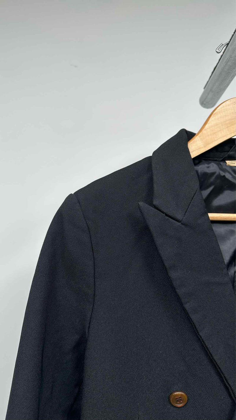 Comme Des Garcons Double-breasted Side Cut-out Jumpsuit