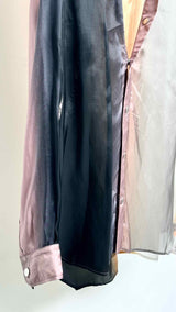 Rick Owens Larry Fogpocket Ombre Satin Shirt