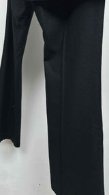 Hiroko bis Apron-detailed Flare Wool Pants