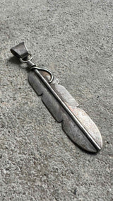 Vintage Feather Pendant