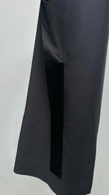 132 5. Issey Miyake Belted Asymmetrical Long Skirt