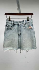 Miu Miu Mini Denim Skirt