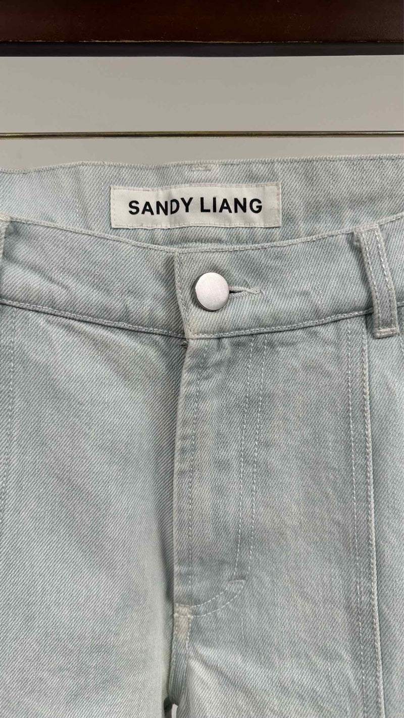 Sandy Liang Wide Cargo Jeans