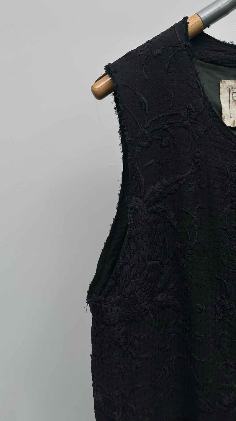 By Walid Embroidered Fringe Gilet