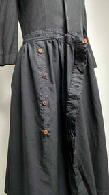 Comme Des Garcons Comme Des Garcons H/S Layered-top Button Up Dress