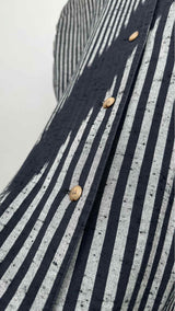 Issey Miyake N/S Stripe-jacquard Set-up