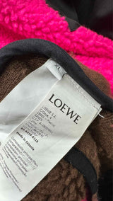 Eye/ LOEWE/ Nature Fleece Patchwork Zip-up Jacket