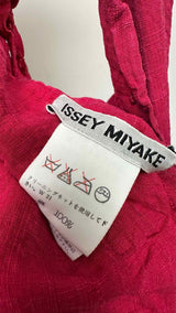 Issey Miyake Chain-stitching Long Vest