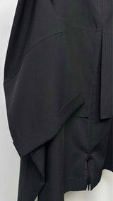 132 5. Issey Miyake Zip-up Snap-detailed Origami Over Jacket