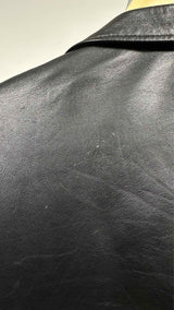 Y's for men Leather Blazer Jacket