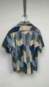 Kapital S/S Yabene Quilted Patchworl Drizzle Shirt