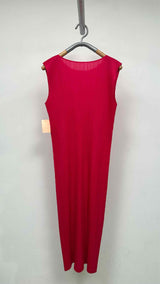 Pleats Please N/S Pleated Long Dress
