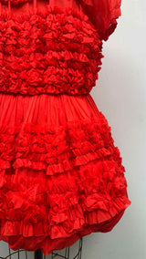 Molly Goddard S/S Cadence Ruffled Dress