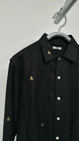 Bode SailBoat Linen Shirt